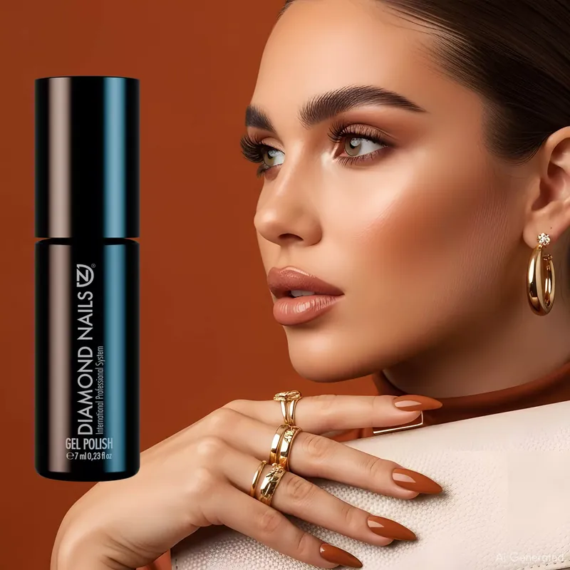 Biztonságos vásárlás Gél Lakk - Rusty Barna - DN288 - 7ml - Hema mentes