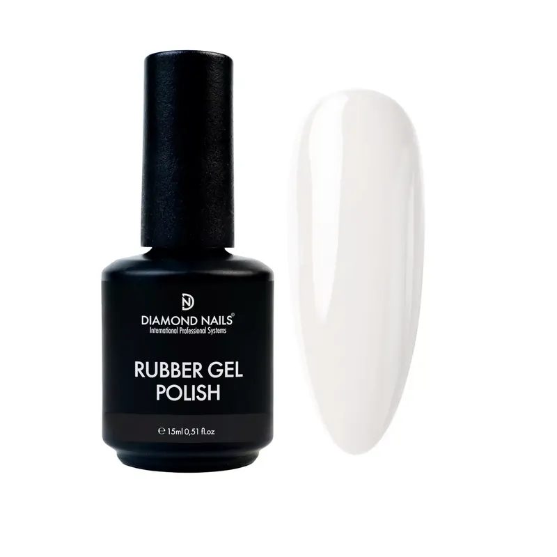 Rubber Base Gel - Milky White - Tejfehér (Angel White) - 15ml - Hema mentes Prémium