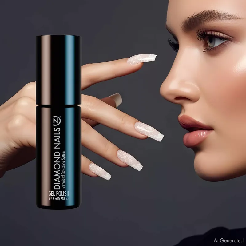 Gél Lakk -Party Pop White -Fehér - DN295 - 7ml - Hema mentes Kihagyhatatlan ajánlat
