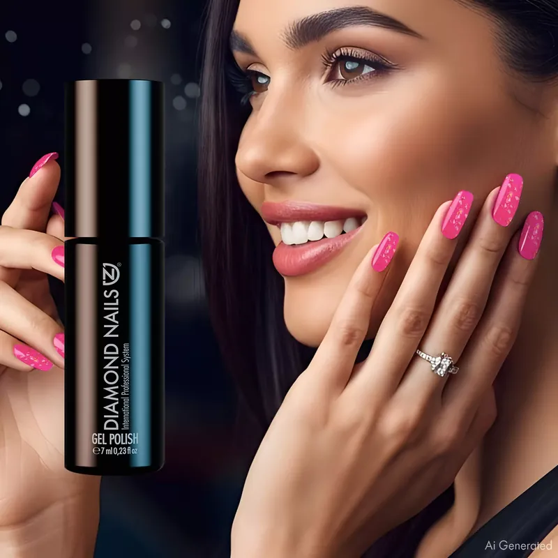 Rendeld meg most Gél Lakk - Midnight Glam Rózsaszín - DN304 - 7ml - Hema mentes