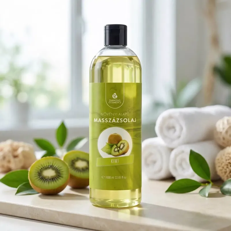 Kiárusítás Kiwi Illatú Masszázsolaj - 1 liter - Ellazító és Stresszoldó hatás