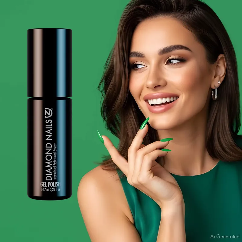 Csak ma Gél Lakk - Zöld - DN020 - 7ml - Hema mentes