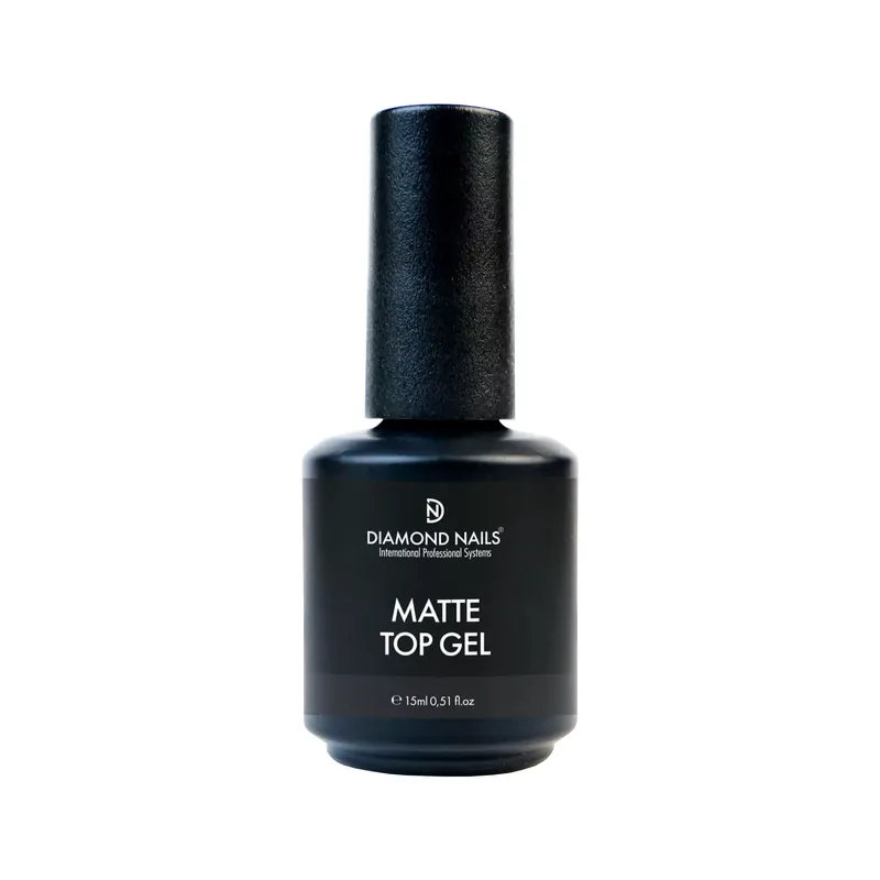 Gyors szállítás Matte Top Gel 15ml - Fixálásmentes matt fedő