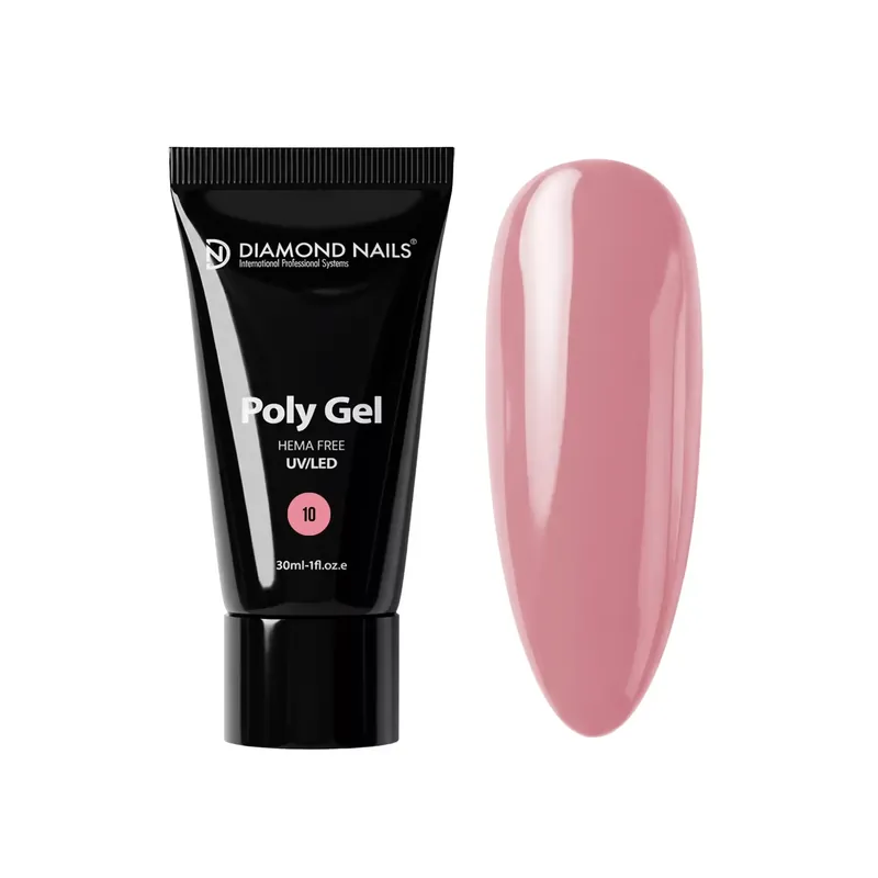 Szezonális akció PolyGel 10 - Dusty Pink (Cover pink) - 30ml - HEMA-mentes - Hibrid Akril Gél