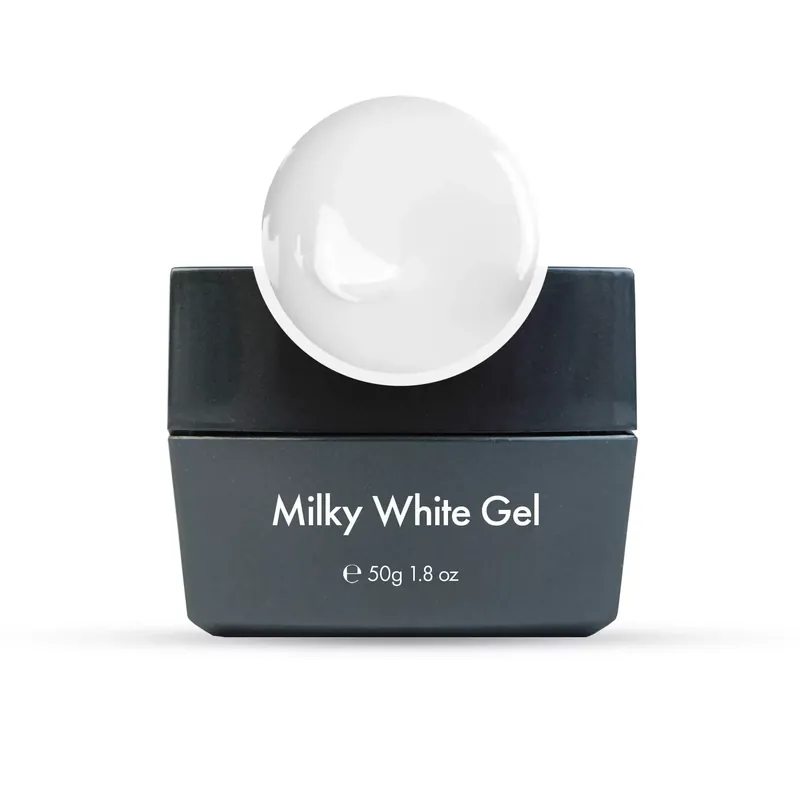 Bestseller Milky White 50g - Műköröm Építő zselé - HEMA-mentes
