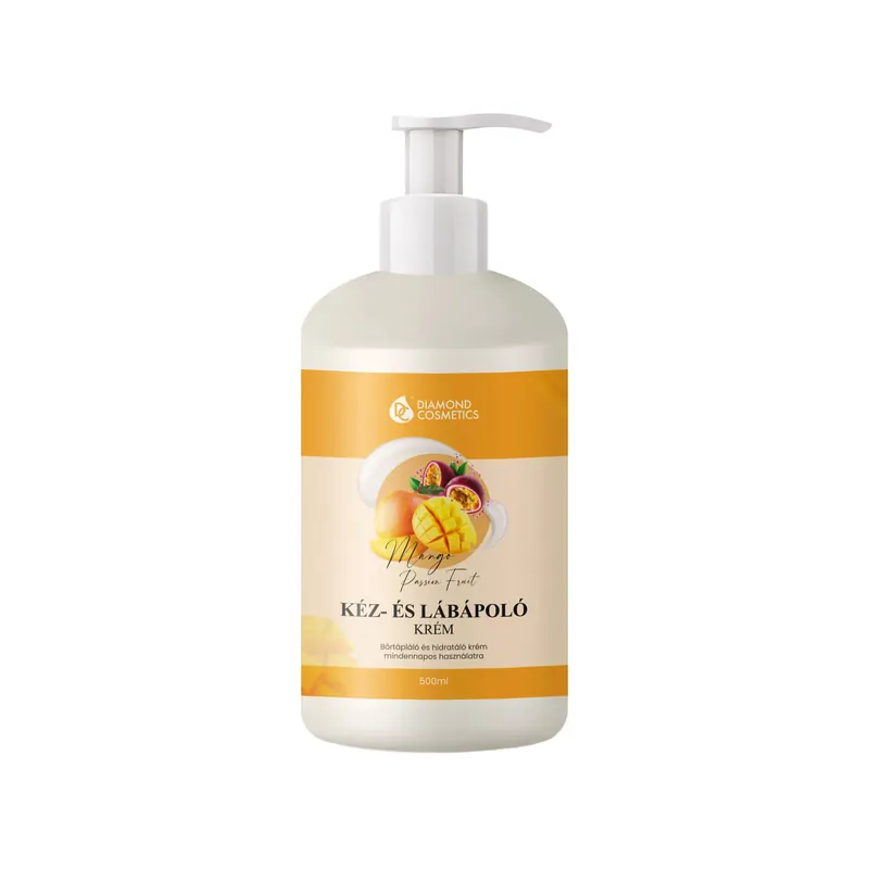 Kihagyhatatlan ajánlat Kéz- és lábápoló krém – Mango & Passion Fruit illatú– 500 ml