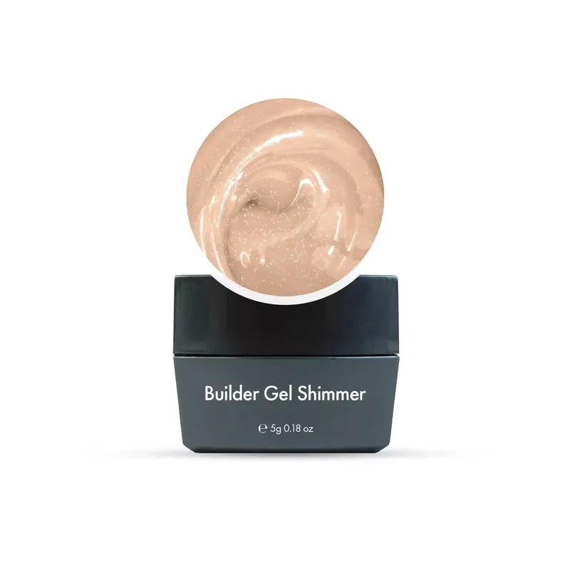 Expressz szállítás Builder Gel - Shimmer - Natural Beige (csillámos nude) - 5g - Műköröm Építő zselé - HEMA-mentes