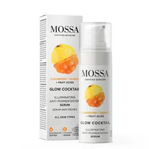 Árengedmény MOSSA GLOW COCKTAIL Bőrtónus élénkítő szérum