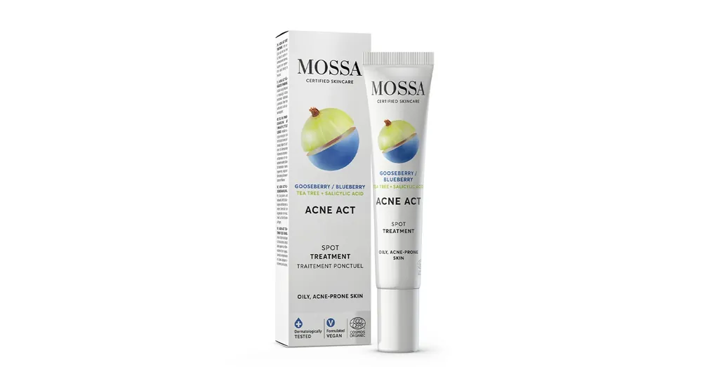 Újdonság MOSSA ACNE ACT Pattanáskezelő fluid