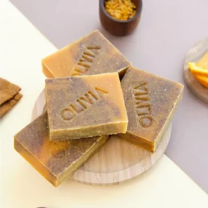 Exkluzív ajánlat OLIVIA NATURAL Kávé-narancs szappan