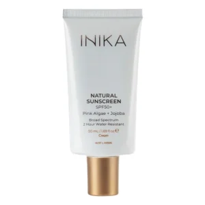 Vedd meg most INIKA ORGANIC SPF50+ természetes fényvédő arckrém pink algával és jojobával