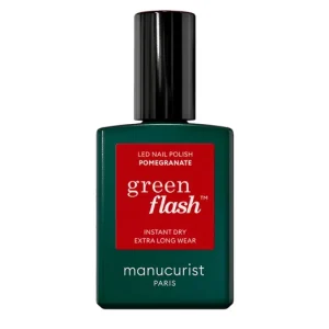 Expressz kézbesítés MANUCURIST GREEN FLASH GÉLLAK - POMEGRANATE