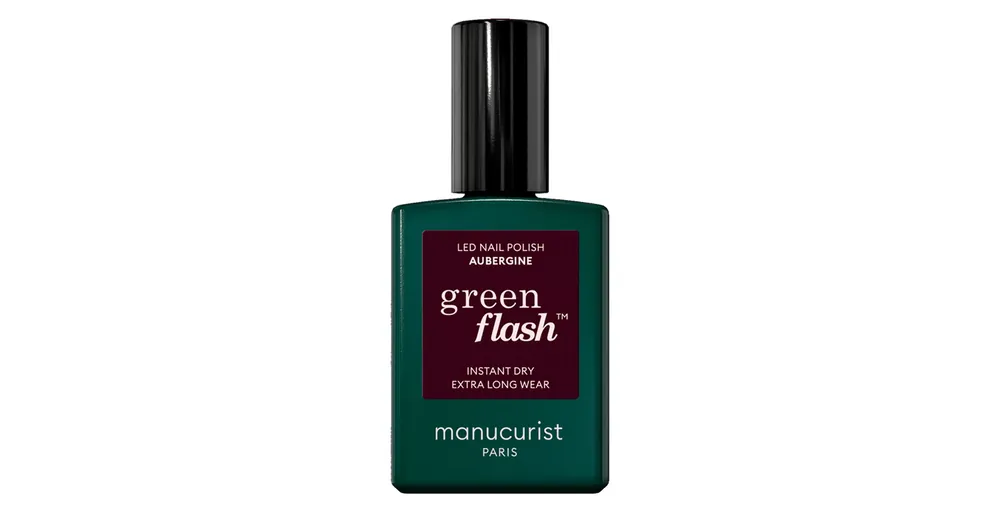 MANUCURIST GREEN FLASH GÉLLAK - AUBERGINE Árcsökkenés