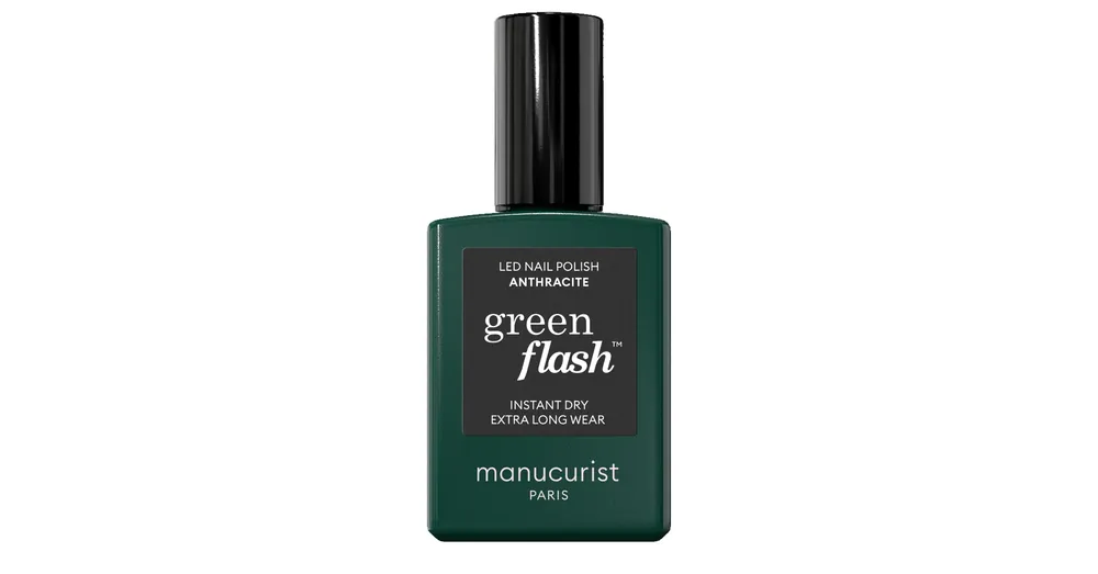 MANUCURIST GREEN FLASH GÉLLAK - ANTHRACITE Kedvezményes ár