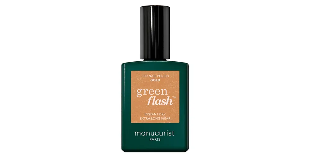 MANUCURIST GREEN FLASH GÉLLAK - GOLD Bestseller