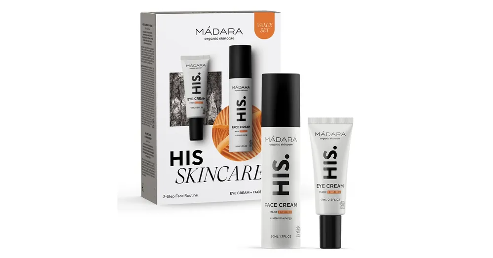 MÁDARA HIS SKINCARE ARCÁPOLÓ SZETT FÉRFIAKNAK Csak ma