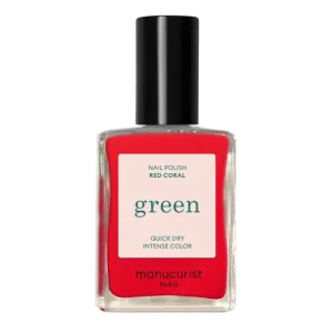 Vedd meg online MANUCURIST GREEN KÖRÖMLAKK - RED CORAL