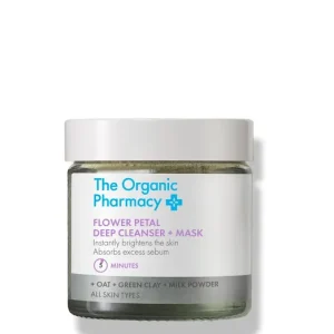 Vedd meg most THE ORGANIC PHARMACY Flower Petal Mélytisztító Arclemosó és Maszk
