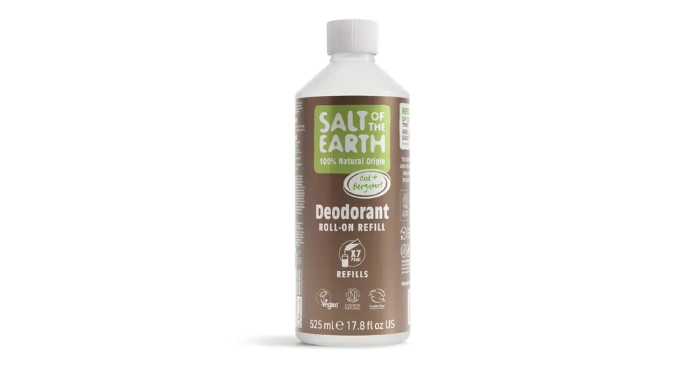 SALT OF THE EARTH BERGAMOTT ÉS OUD GOLYÓS DEZODOR ÚJRATÖLTŐ Kihagyhatatlan ajánlat