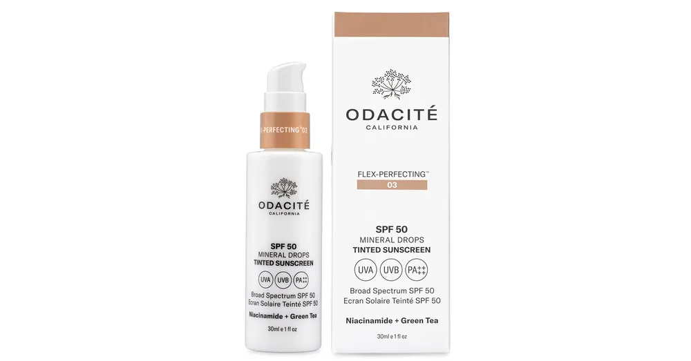 Biztonságos fizetés ODACITÉ FLEX-PERFECTING™ SPF50 SZÍNEZETT ÁSVÁNYI FÉNYVÉDŐ ARCRA
