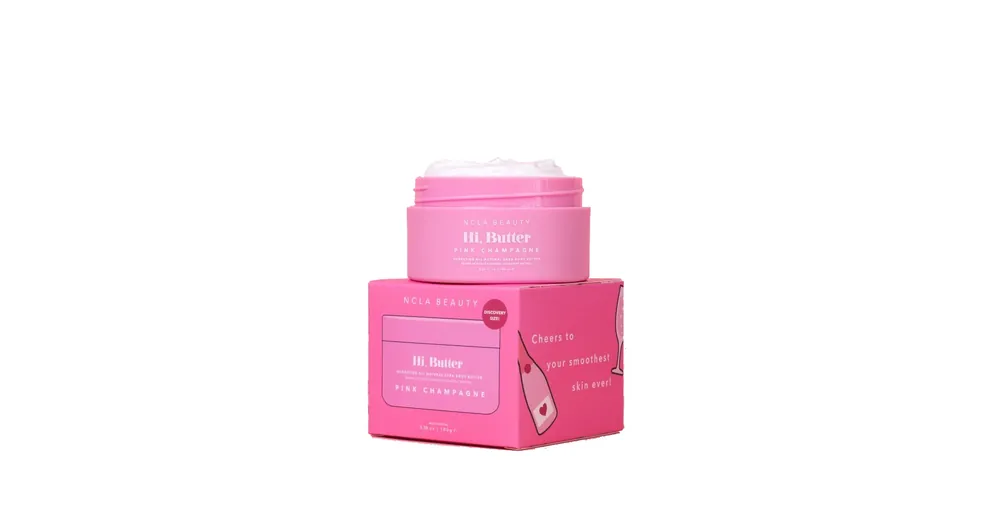 NCLA HI, BUTTER pink pezsgő testvaj - Travel Size Ajánlat