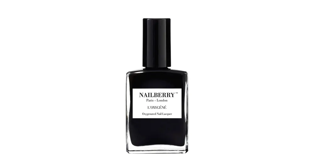 NAILBERRY Lélegző körömlakk - BLACK BERRY Prémium