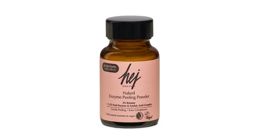 HEJ ORGANIC NAKED Hámlasztó enzimes por peeling 1% azelainsavval Kedvezményes ár