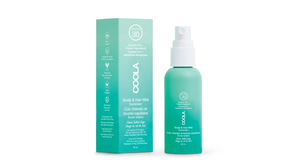 Szezonális akció COOLA CLASSIC SPF30 ORGANIKUS FEJBŐR & HAJPERMET