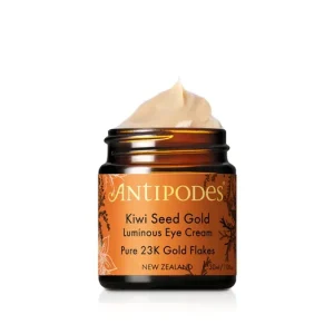 ANTIPODES Kiwi Seed Gold ragyogást fokozó szemkörnyékápoló krém Utolsó esély