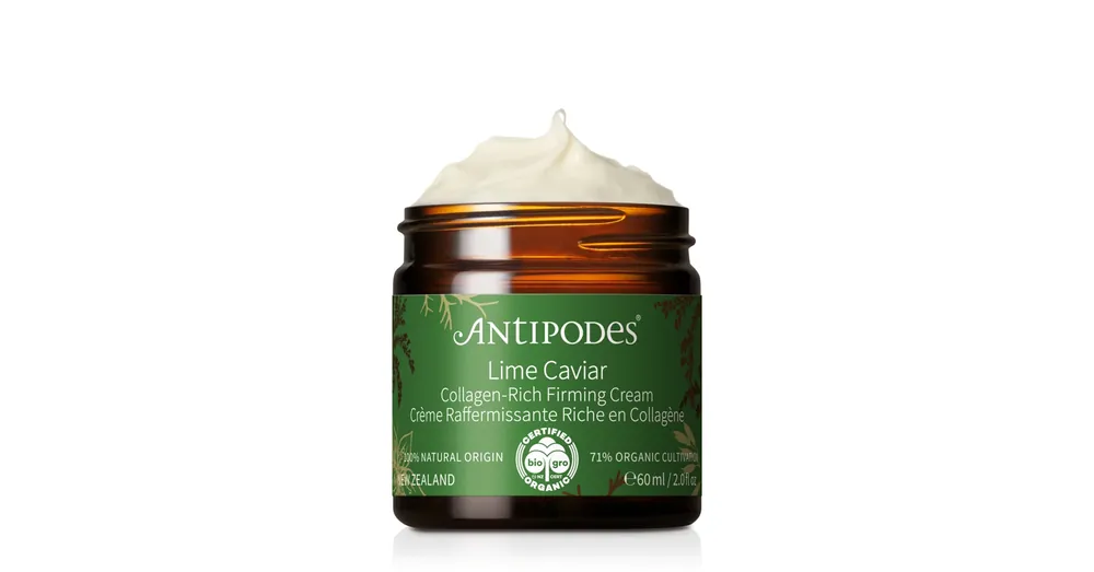 ANTIPODES Lime Caviar feszesítő kollagén arckrém peptidekkel Expressz szállítás