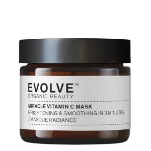 EVOLVE MIRACLE C-VITAMIN Hámlasztó arcmaszk AHA gyümölcssavakkal Szuper ajánlat