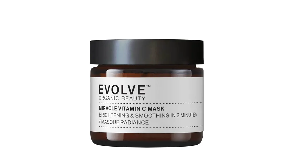 EVOLVE MIRACLE C-VITAMIN Hámlasztó arcmaszk AHA gyümölcssavakkal Szuper ajánlat
