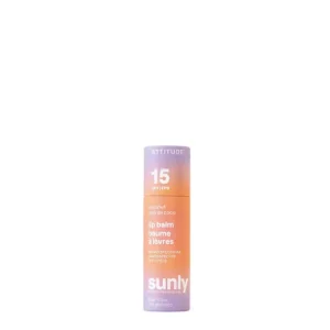 Szuper akció ATTITUDE SUNLY Színezett Ajakápoló SPF 15-ös fényvédelemmel