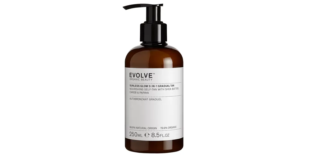 EVOLVE Sunless Glow 3 az 1-ben önbarnító testápoló Legnépszerűbb