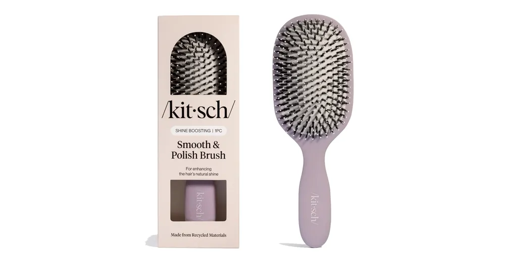 KITSCH Simító & Bontókefe Újrahasznosított Műanyagból - Soft Violet Exkluzív ajánlat