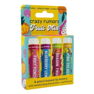 Kiárusítás CRAZY RUMORS FRUIT MIX AJAKÁPOLÓ SZETT