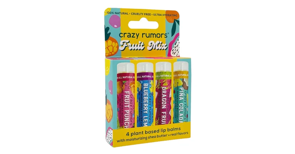 Kiárusítás CRAZY RUMORS FRUIT MIX AJAKÁPOLÓ SZETT