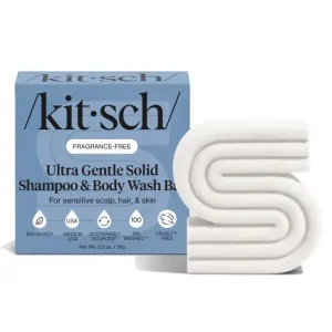 Bestseller KITSCH Ultra gyengéd szilárd sampon és szappan érzékeny bőrre, hajra és fejbőrre