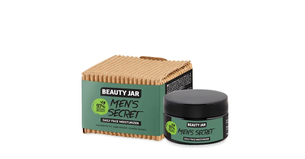 Végkiárusítás BEAUTY JAR MEN‘S SECRET Hidratáló Arckrém Férfiaknak