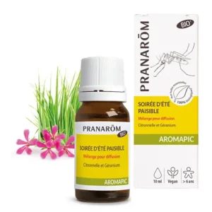 PRANAROM AROMAPIC CITRONELLA SZÚNYOG- ÉS ROVARRIASZTÓ BIO ILLÓOLAJKEVERÉK DIFFÚZORBA Exkluzív ajánlat