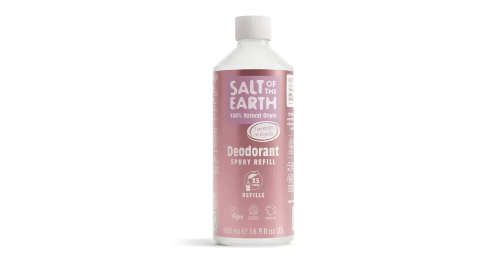 Akciós ár SALT OF THE EARTH Levendula és vanília dezodor spray utántöltő
