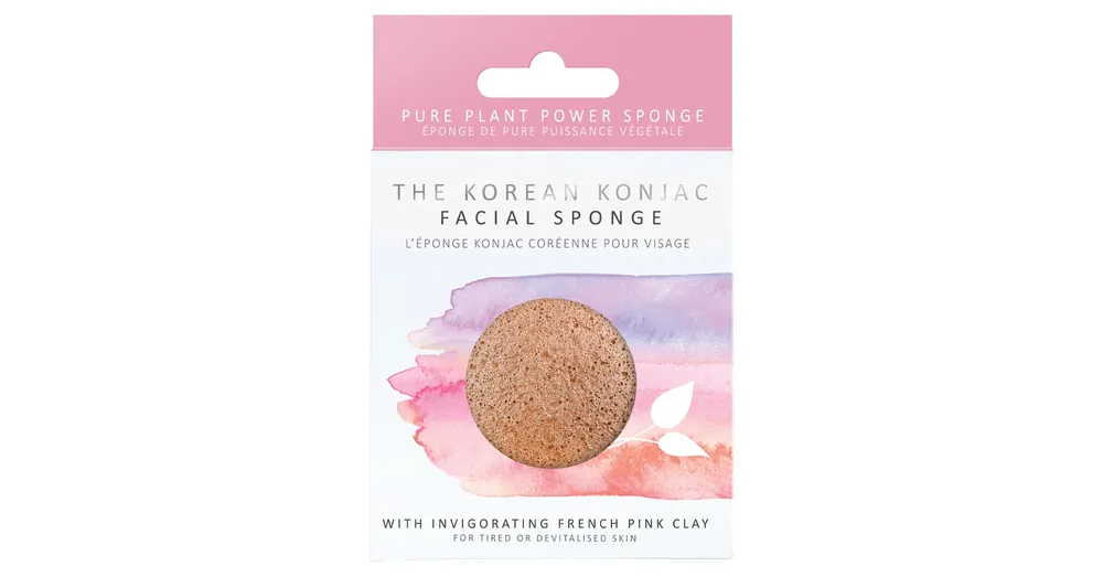 Legnépszerűbb KONJAC SPONGE PRÉMIUM KONJAC ARCSZIVACS FRANCIA PINK AGYAGGAL