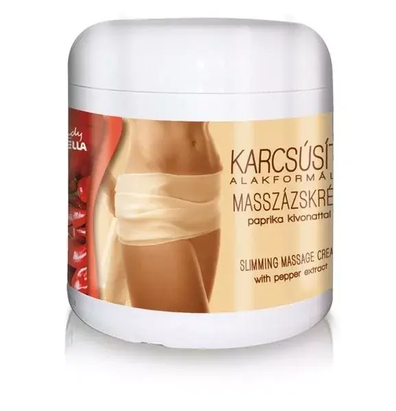 Outlet Lady Stella Karcsúsító Alakformáló Paprikás Masszázskrém - 500 ml