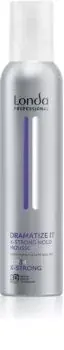 Azonnali szállítás LONDA DRAMATIZE IT X-Strong Hold Mousse hajhab extra erős 200 ml