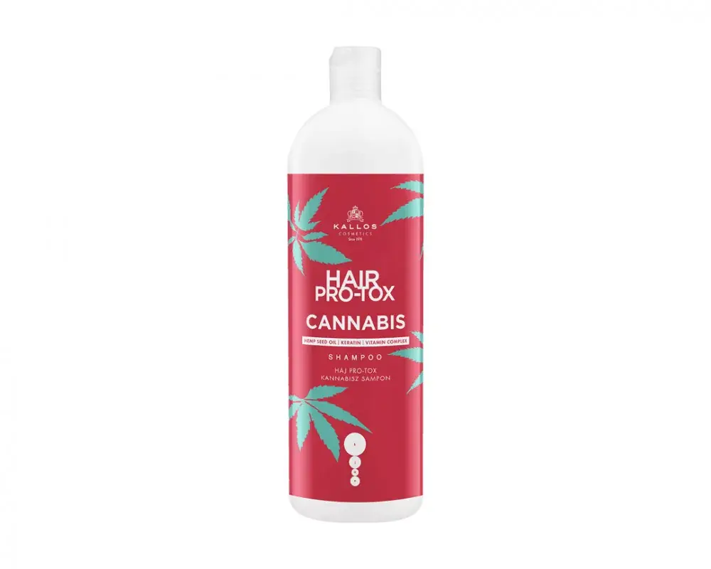 KALLOS COSMETICS HAIR PRO-TOX CANNABIS SAMPON 1L Azonnali szállítás