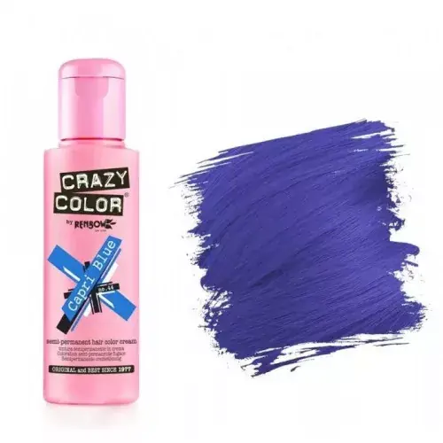 Ajánlat CRAZY COLOR HAJSZÍNEZŐ KRÉM 44 CAPRI BLUE 100 ML