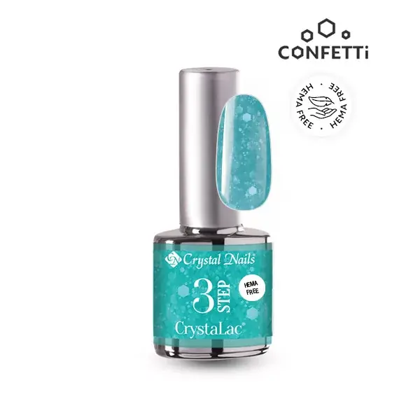 CONFETTI CTYSTALAC VÍZESÉS 3STEP 4ML Árengedmény