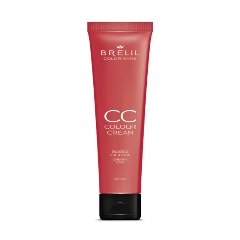 Kedvezmény Brelil CC Colour Cream Cherry Red - Színező hajpakolás Piros - 150 ml