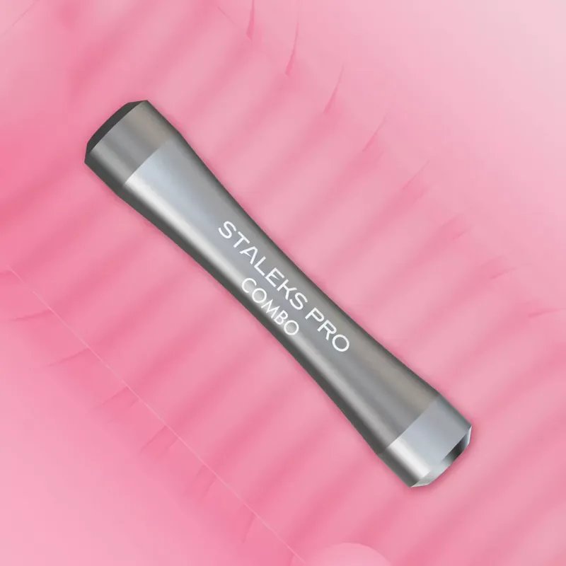 Biztonságos fizetés Staleks Combo UNIQ toló fogantyú (HPQ-10) manikűr és pedikűr