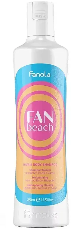 Vásárlói kedvenc FANOLA FAN BEACH HAIR & BODY SAMPON 350 ML